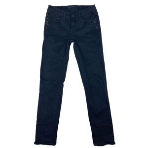 Rock & Republic Berlin Womens Mid Rise Jeans Black Size‎ 8M